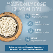 Load image into Gallery viewer, Prowise Healthcare - Magnesium Glycinate Complex - 90 Vegan Tablets - by Prowise