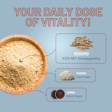 Load image into Gallery viewer, Prowise Healthcare - KSM-66 Ashwagandha and Lions Mane Tablets 2200 mg