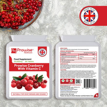 Load image into Gallery viewer, Prowise Healthcare - Double Strength Cranberry 20,000mg Added with Vitamin C