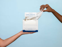 Load image into Gallery viewer, Clean Skin Club - Clean Towels™ XL, Disposable Face Towels, 50 Count