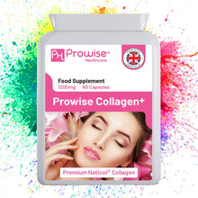 Load image into Gallery viewer, Prowise Healthcare - Marine Collagen+ 1200mg - 60 Capsules | UK Manufactured
