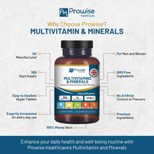 Load image into Gallery viewer, Prowise Healthcare - A-Z Multivitamins & Minerals, 365 Vegan Multivitamin Tablet