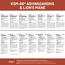 Load image into Gallery viewer, Prowise Healthcare - KSM-66 Ashwagandha and Lions Mane Tablets 2200 mg