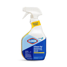Load image into Gallery viewer, Clean-Up Disinfectant Cleaner with Bleach Clorox Spray Bottle 32 oz.