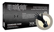 Load image into Gallery viewer, Microflex MidKnight Nitrile Exam Gloves