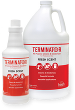 Load image into Gallery viewer, Terminator Quat-based Surface Cleaner and Deodorizer 32 oz (12 per case)