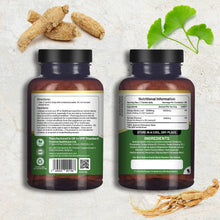 Load image into Gallery viewer, Prowise Healthcare - Ginkgo Biloba and Korean Ginseng Tablets 16000mg 180 Vegan

