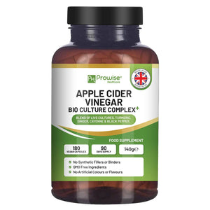 Prowise Healthcare - Apple Cider Vinegar Complex Capsules 1300mg 180 Vegan Capsules