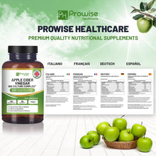 Load image into Gallery viewer, Prowise Healthcare - Apple Cider Vinegar Complex Capsules 1300mg 180 Vegan Capsules

