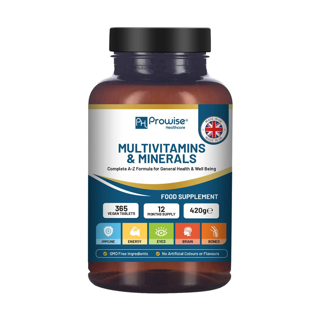 Prowise Healthcare - A-Z Multivitamins & Minerals, 365 Vegan Multivitamin Tablet