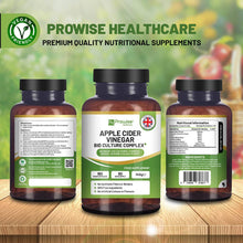 Load image into Gallery viewer, Prowise Healthcare - Apple Cider Vinegar Complex Capsules 1300mg 180 Vegan Capsules
