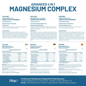 Prowise Healthcare - Magnesium Glycinate Complex - 90 Vegan Tablets - by Prowise