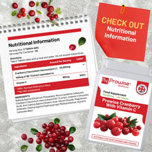 Load image into Gallery viewer, Prowise Healthcare - Double Strength Cranberry 20,000mg Added with Vitamin C

