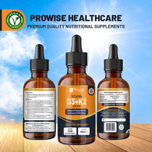 Load image into Gallery viewer, Prowise Healthcare - Vitamin D3 4000iu + K2 MK7 25µg I Orange Liquid Drops I High
