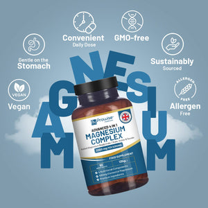 Prowise Healthcare - Magnesium Glycinate Complex - 90 Vegan Tablets - by Prowise