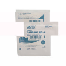 Load image into Gallery viewer, Basic Fluff Roll, 2&quot;x4. 5Yd, 3 Ply, Sterile, Dukal
