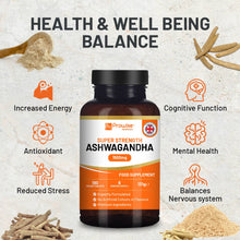 Load image into Gallery viewer, Prowise Healthcare - Ashwagandha 1500mg 180 Vegan Tablets
