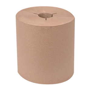 STANDARD PAPER TOWEL ROLL, NATURAL, 8" X 800' 6 rolls/ case