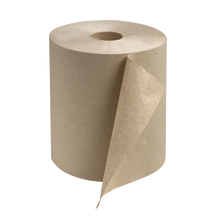 Load image into Gallery viewer, STANDARD PAPER TOWEL ROLL, NATURAL, 8&quot; X 800&#39; 6 rolls/ case
