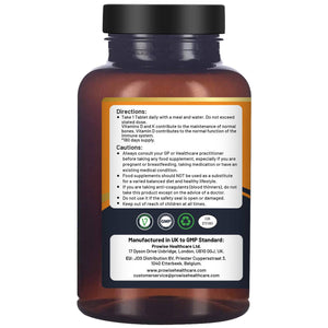 Prowise Healthcare - Vitamin D3 4000IU & K2 MK7 100μg Vegetarian Tablets I 180