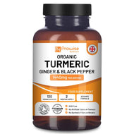 Prowise Healthcare - Organic Turmeric 1440mg with Black Pepper & Ginger 120 Capsules