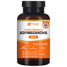 Load image into Gallery viewer, Prowise Healthcare - Ashwagandha 1500mg 180 Vegan Tablets
