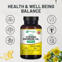 Load image into Gallery viewer, Prowise Healthcare - Vegan Evening Primrose Oil 2000mg with Vitamin E &amp; B6 – 60
