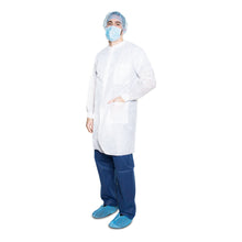 Load image into Gallery viewer, Lab Coat, Dukal Anti-Static, Color White
