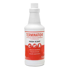 Load image into Gallery viewer, Terminator Quat-based Surface Cleaner and Deodorizer 32 oz (12 per case)
