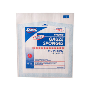 Gauze Sponges, Cotton Filled Dukal