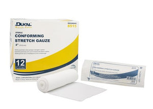 Bandages Basic Conforming Stretch Gauze Sterile, Dukal