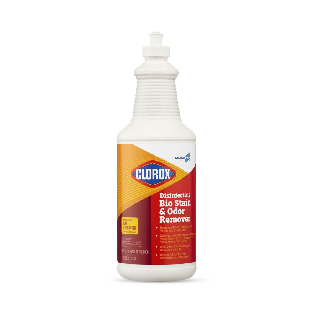 Clorox Bio Stain and Odor Remover Cleaner, Pull Top, 32 oz