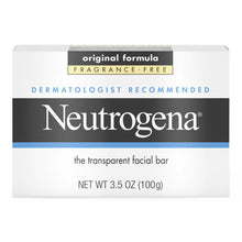 Load image into Gallery viewer, Neutrogena ® Facial Bar, Fragrance Free, 3.5 oz.
