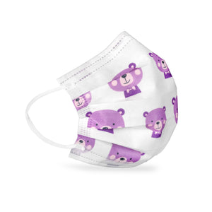 Mask Ear-Loop UniMals Animal Print DKULM-6372 Unipack